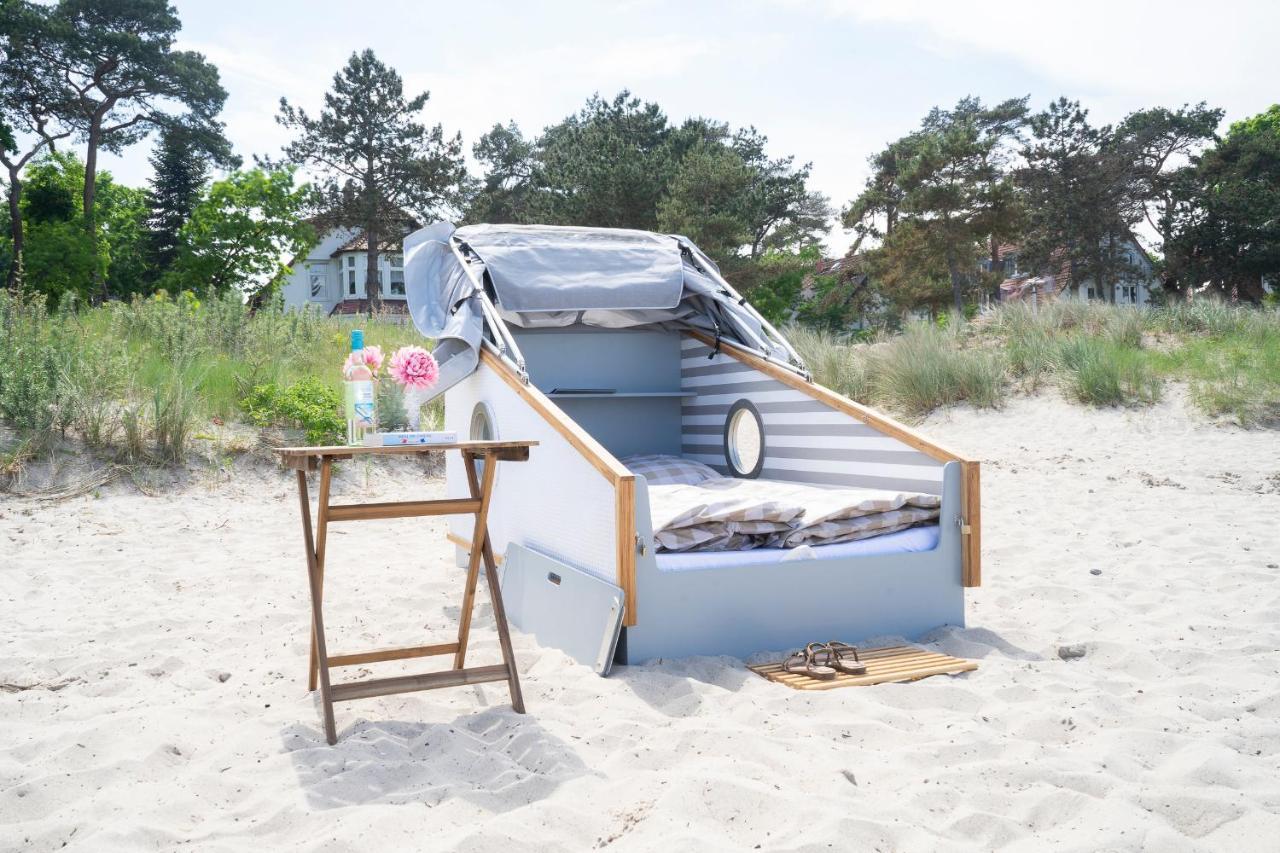 Schlafstrandkorb Nr. 4 Timmendorfer Strand Buitenkant foto